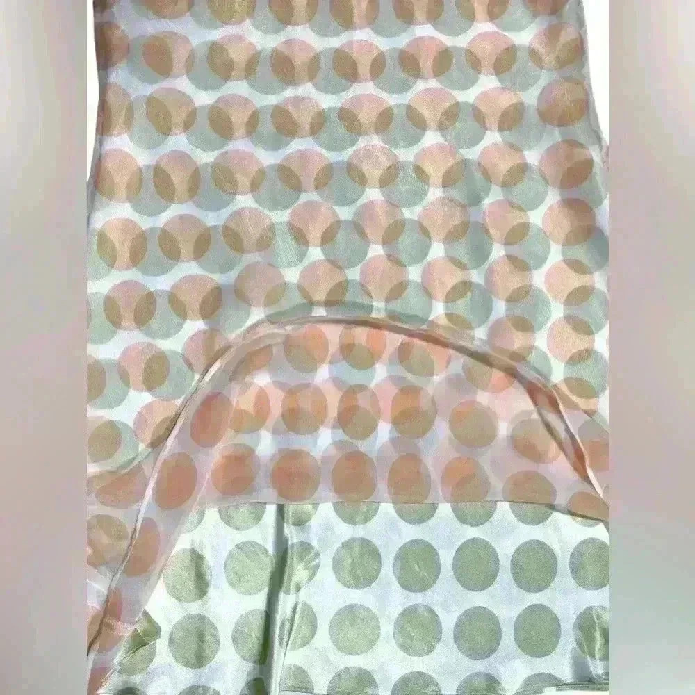 Womens Sensara Slip Dress Size Medium Polka Dot Adjustable Straps NEW - Picture 6 of 8